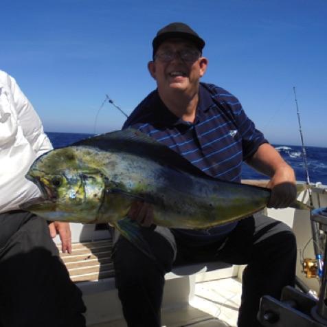 Client with a dourada (dorada) - a female dourado (dorado) Client with a dourada (dorada) - a female dourado (dorado)